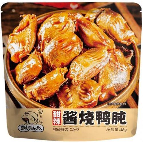 飘零大叔酱烧鸭肫甜辣味 48g