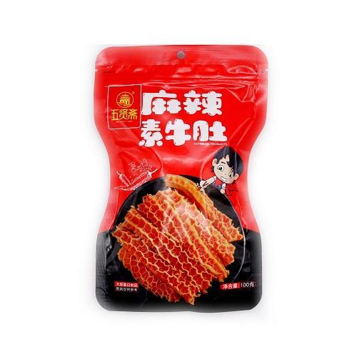 五贤斋麻辣素牛肚 100g