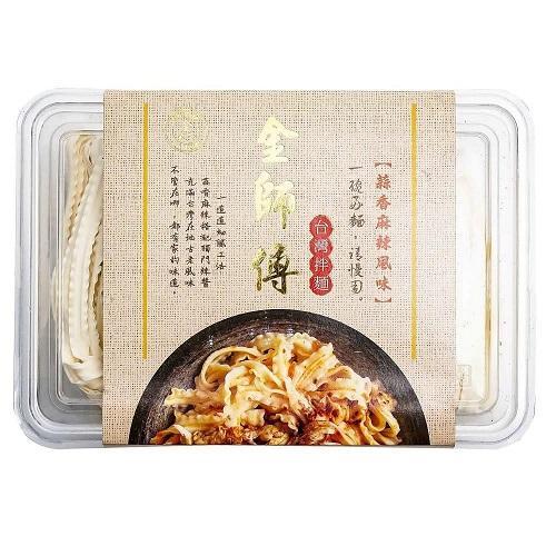 金师傅台湾拌面-刀削面（蒜香麻辣）六人份 570g